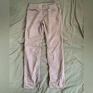 Prana Gray Chinos Versatile Cotton Blend